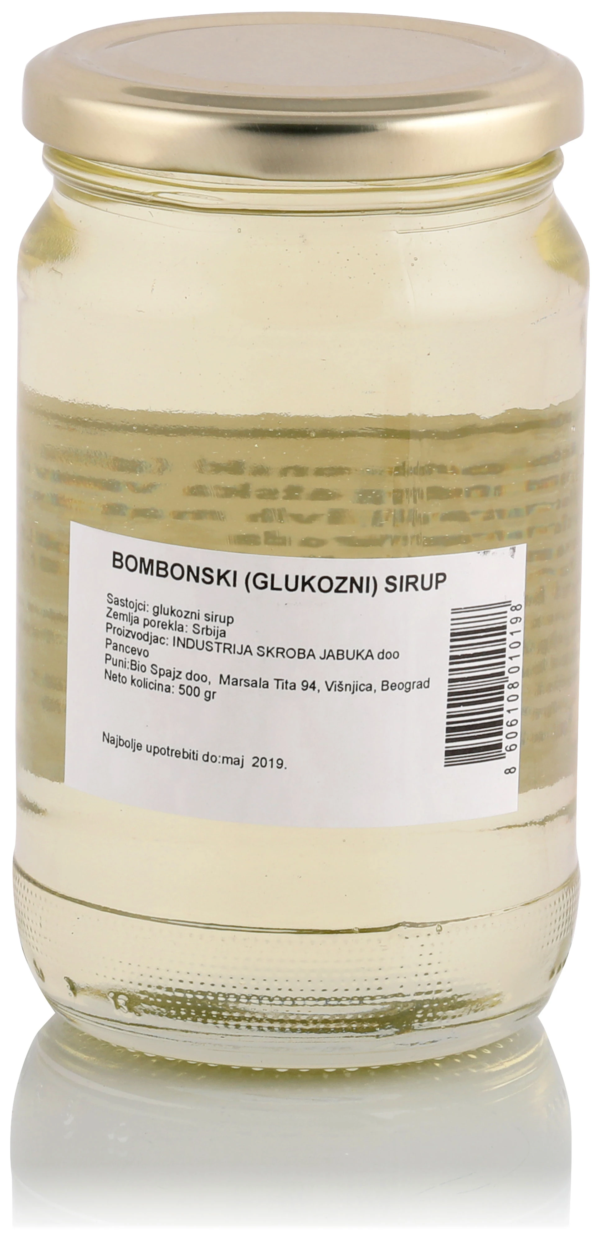 Bombonski sirup 500 g Industrija skroba Jabuka